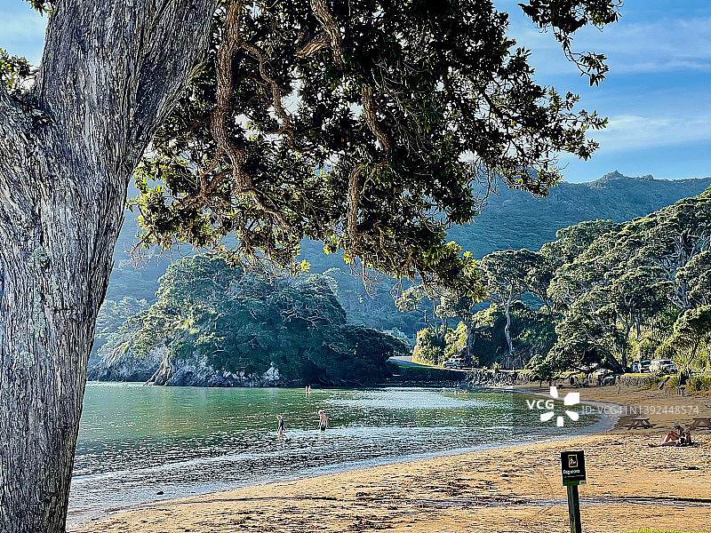 大屏障岛上的普里里湾图片素材