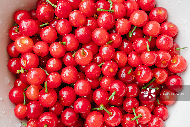 新鲜中国本地樱桃图片素材
