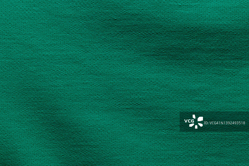 绿色面料聚酯纤维纹理和纺织背景图片素材