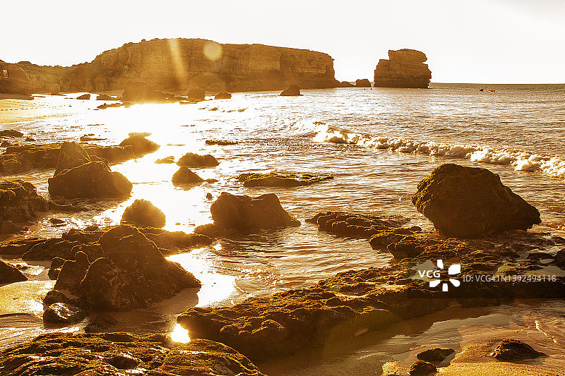 葡萄牙的金色时刻图片素材