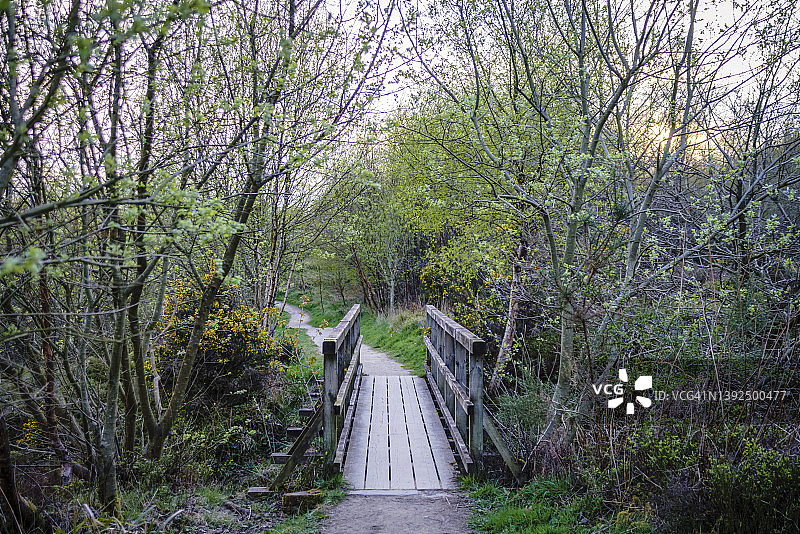 萨顿堤坝图片素材