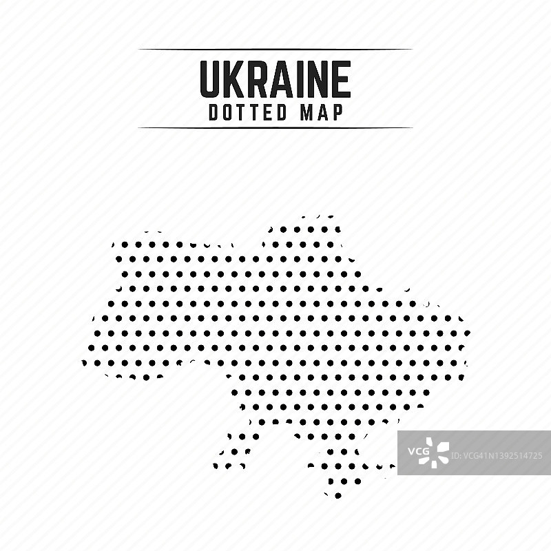乌克兰点状地图图片素材