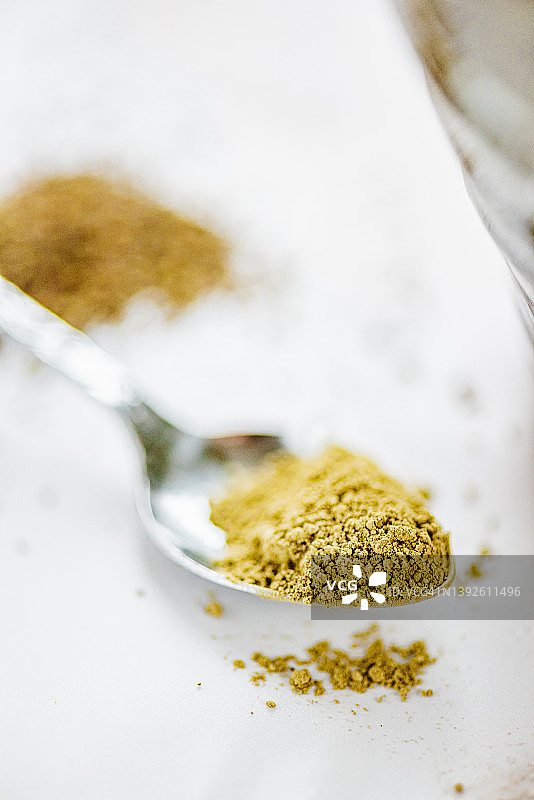 抹茶和绿茶叶图片素材