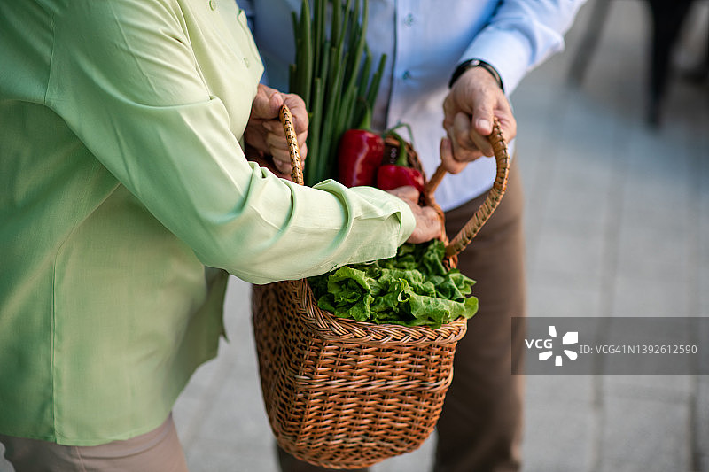 市场购买的蔬菜图片素材