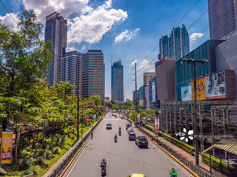 菲律宾曼达卢永市奥迪加斯中心市中心图片素材
