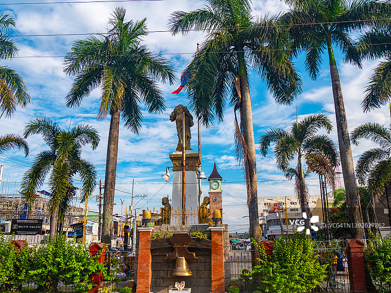 菲律宾布拉坎省巴厘瓦格黎刹纪念碑图片素材