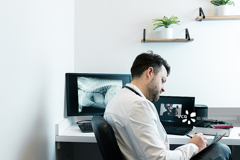 远程兽医图片素材