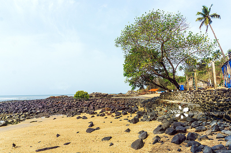 科伦布湾海滩图片素材