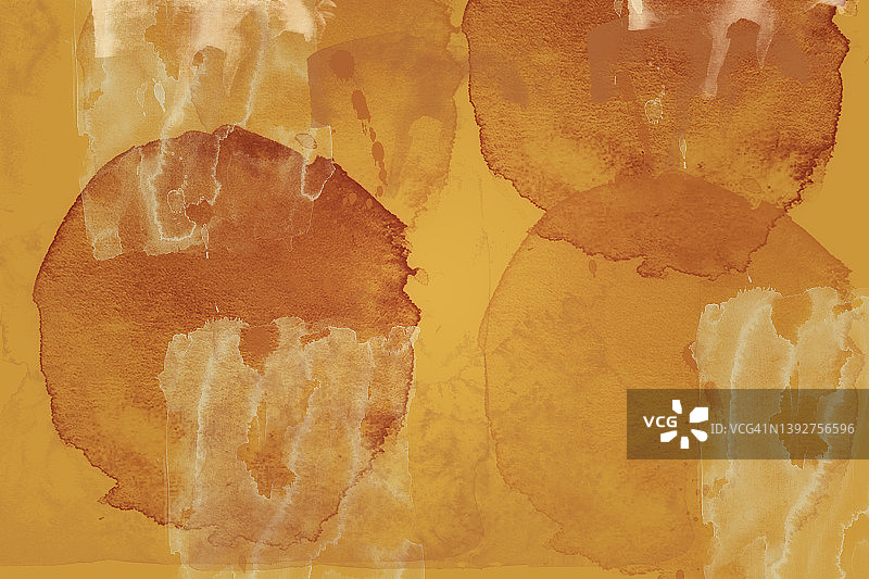 水彩渐变橙色和红色纹理背景图片素材