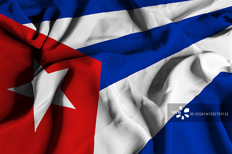古巴国旗图片素材
