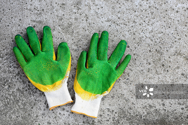 用于园艺的纺织防护手套图片素材