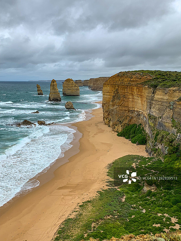澳大利亚维多利亚州大洋路十二门徒海洋国家公园图片素材