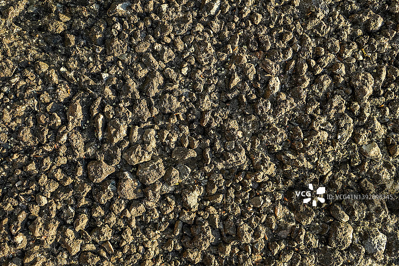 河石地面抽象纹理背景俯视图图片素材