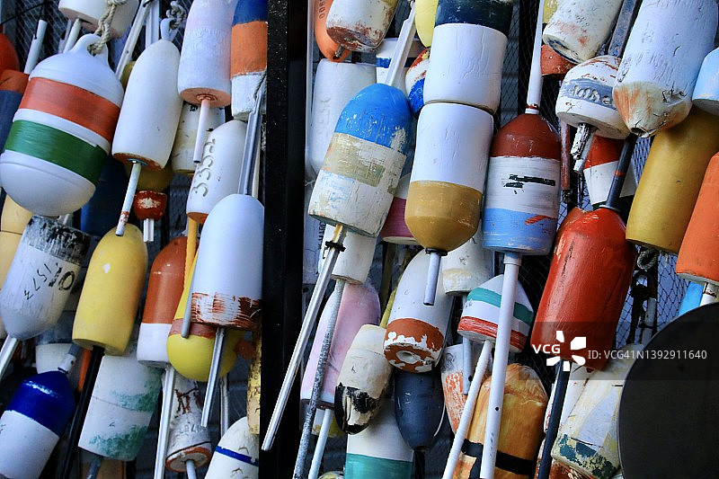 渔网捕鱼用渔具图片素材