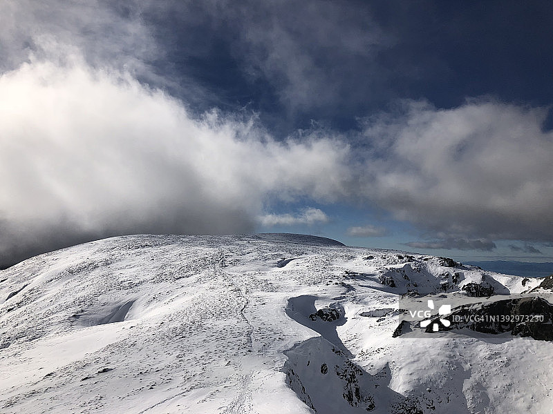 亚瑟山步道沿途风光图片素材