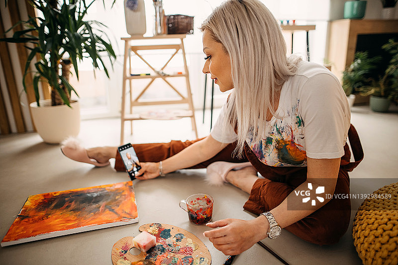 艺术是我的热情图片素材