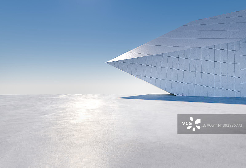 3D渲染建筑背景图片素材