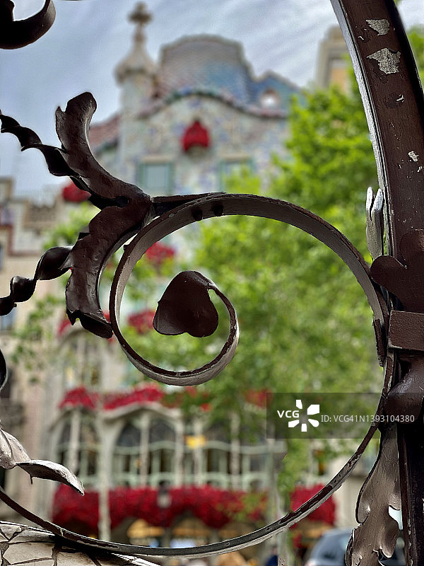 巴塞罗那圣乔治节图片素材