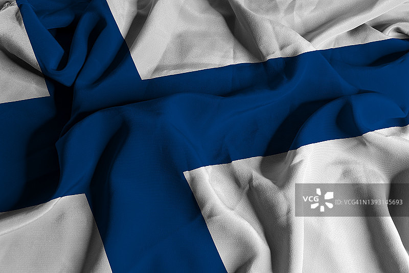 芬兰国旗图片素材
