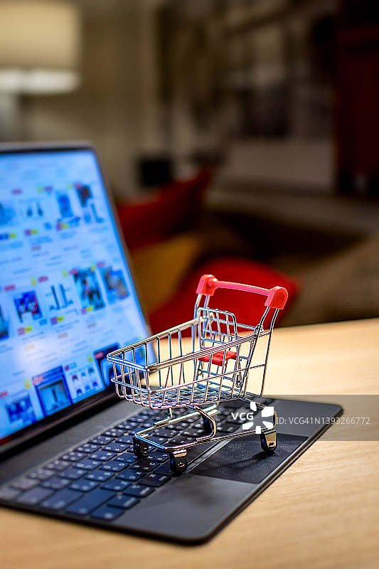 网上购物图片素材