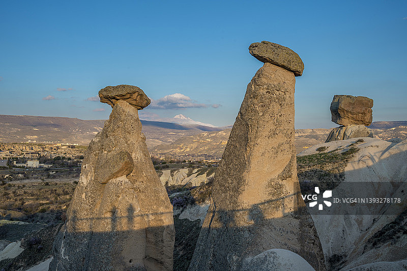 卡帕多奇亚于尔居普日落图片素材