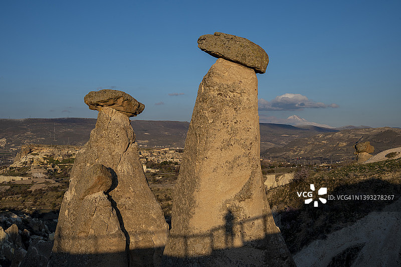 卡帕多奇亚于尔居普日落图片素材