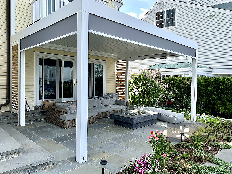 建造凉棚图片素材