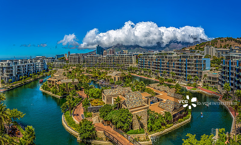 南非开普敦的桌山图片素材