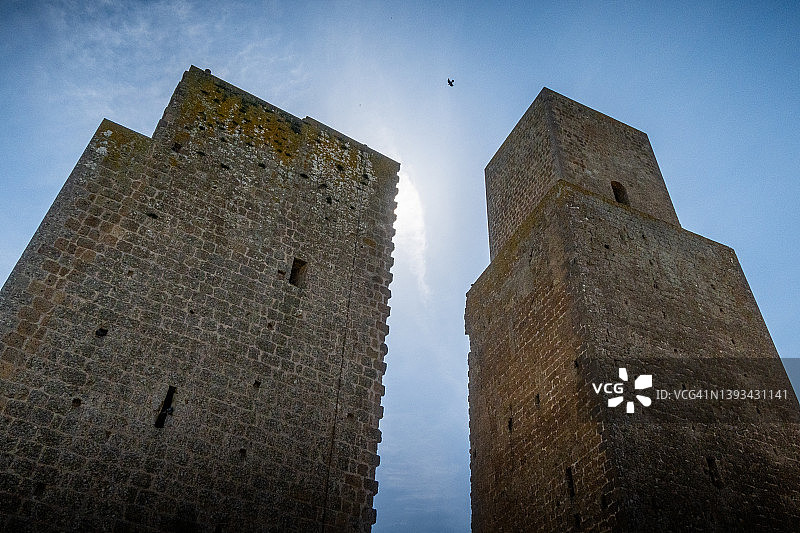 意大利拉齐奥大区维泰博的托斯卡尼亚图片素材