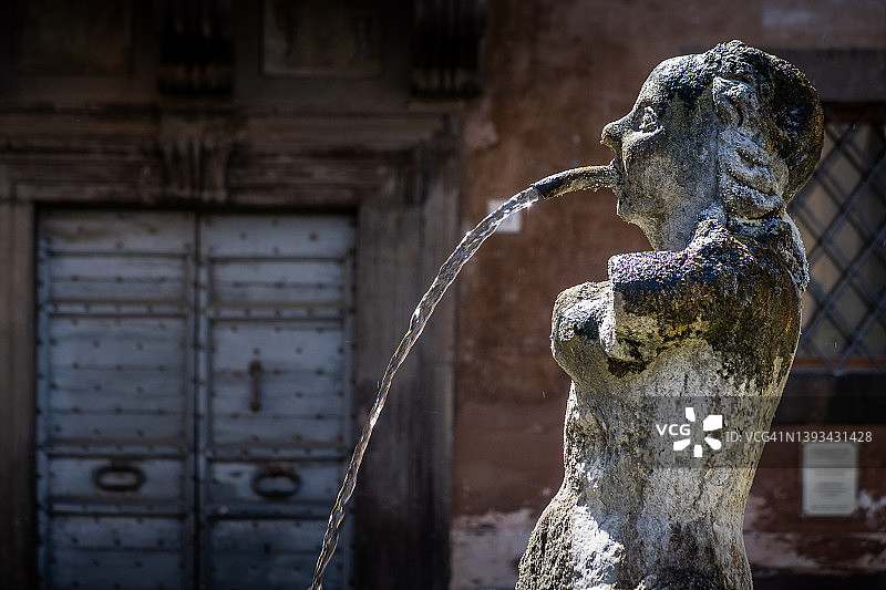 意大利拉齐奥大区维泰博的托斯卡尼亚图片素材