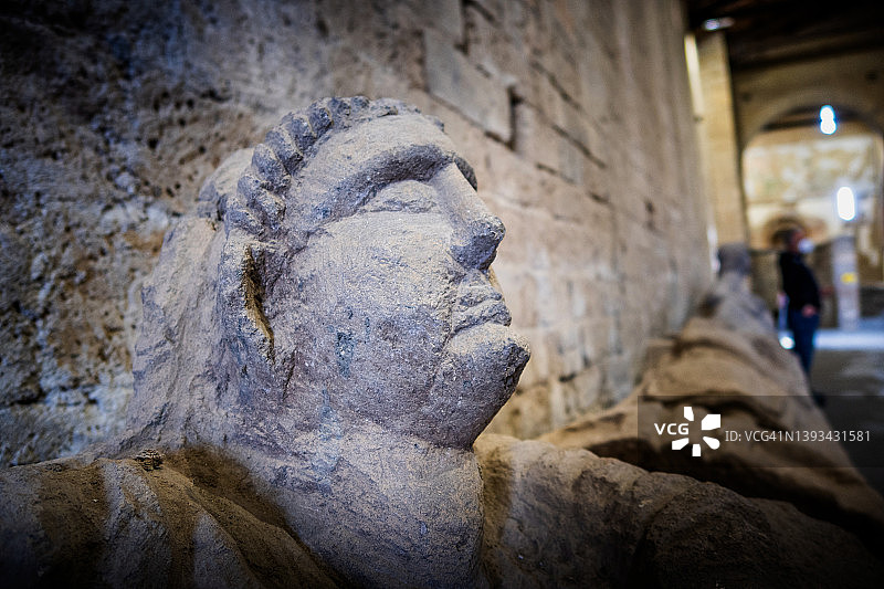 意大利拉齐奥大区维泰博的托斯卡尼亚图片素材