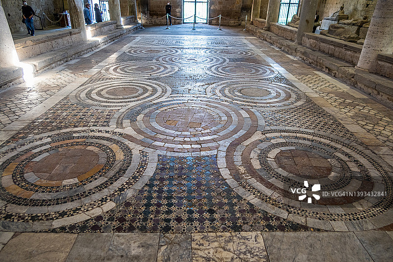 意大利拉齐奥大区维泰博的托斯卡尼亚图片素材