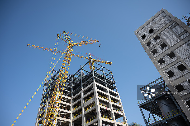 化工厂建设图片素材