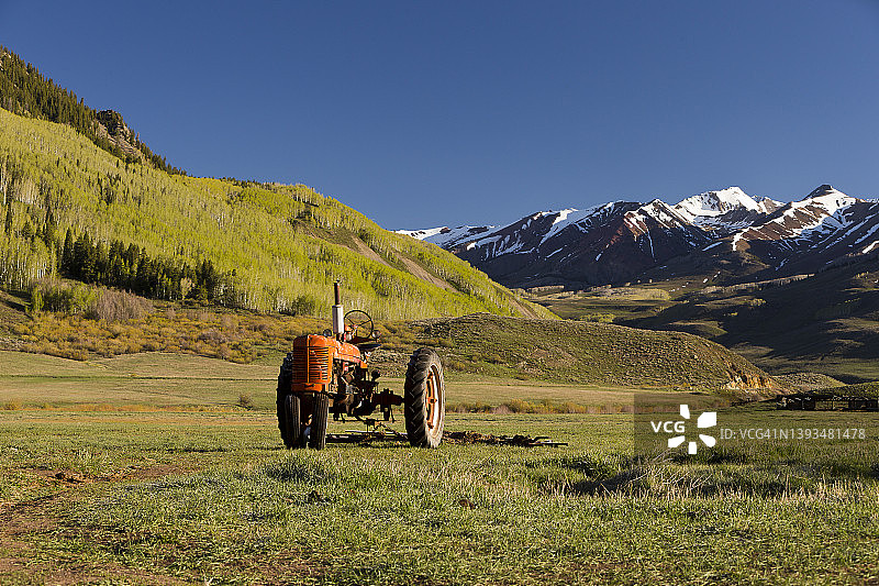 古老的农业牧场图片素材