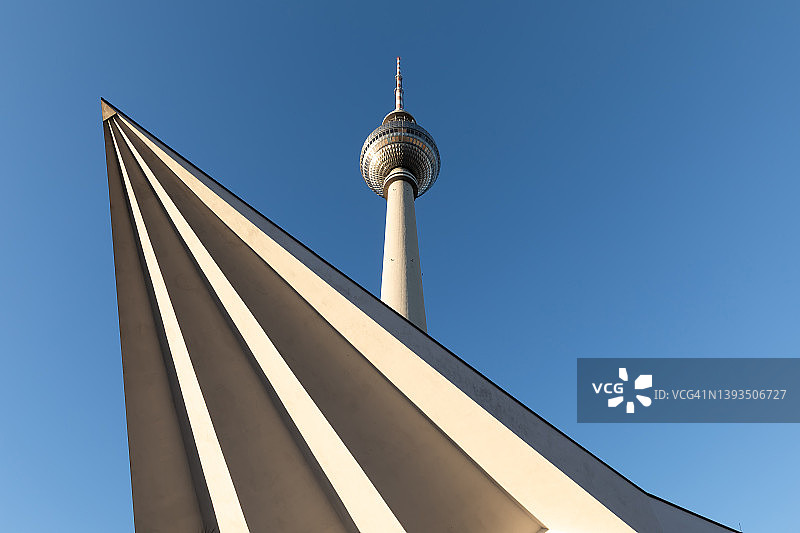 柏林电视塔（德国）图片素材