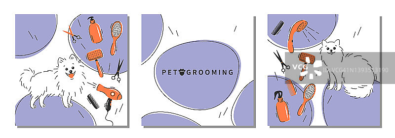 宠物美容16图片素材