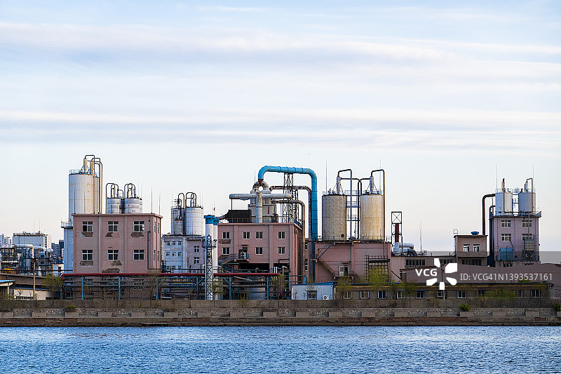 化学工厂图片素材