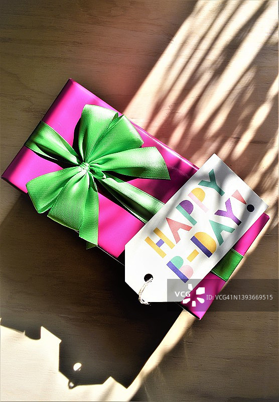 生日礼物概念图片素材