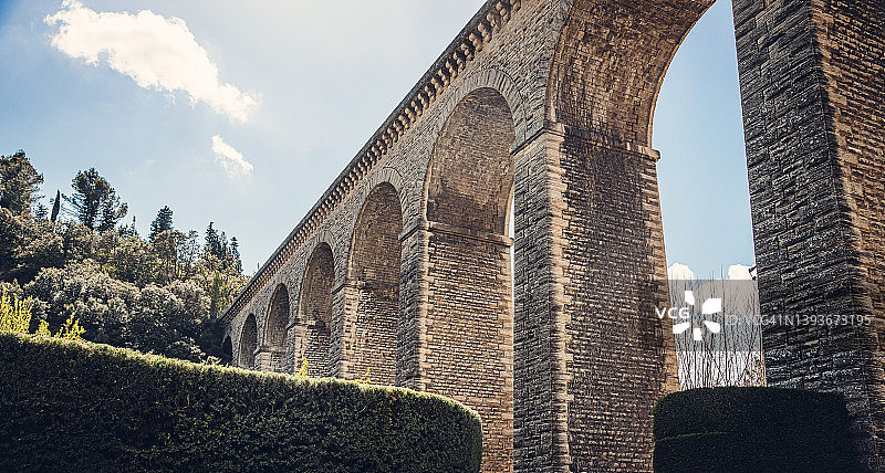 加拉斯渡槽桥国家历史遗址图片素材