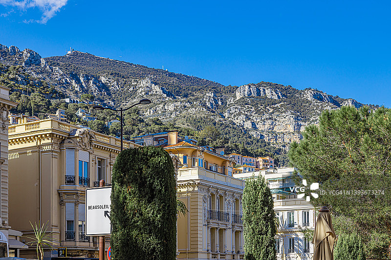 蒙特卡洛豪华物业图片素材