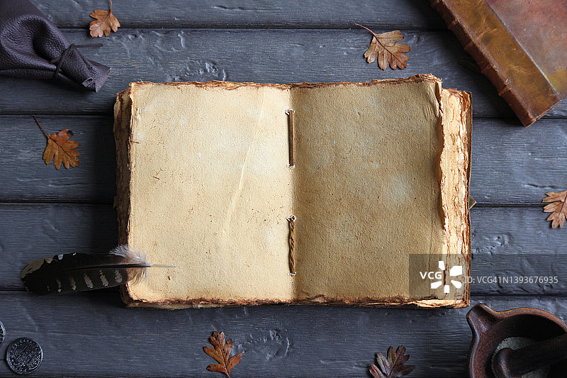 旧空白书图片素材