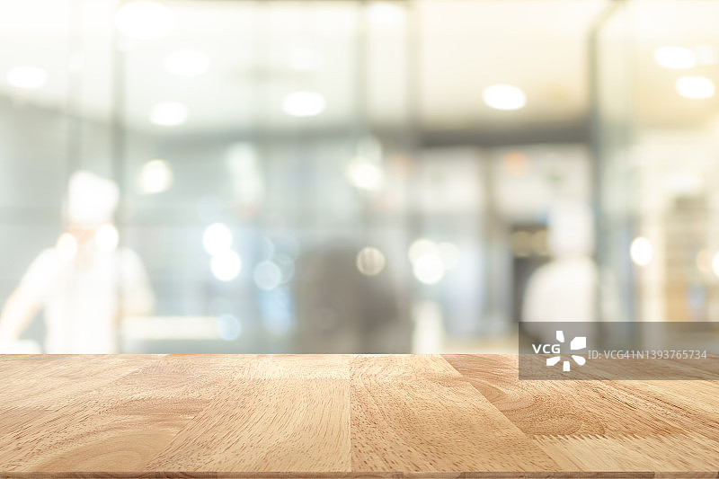 空木桌面、柜台样机图片素材