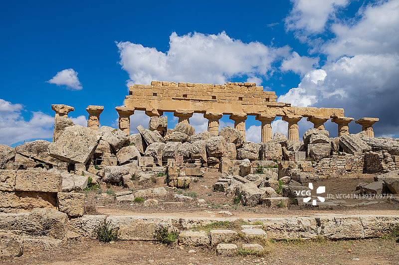 塞利农特神庙图片素材