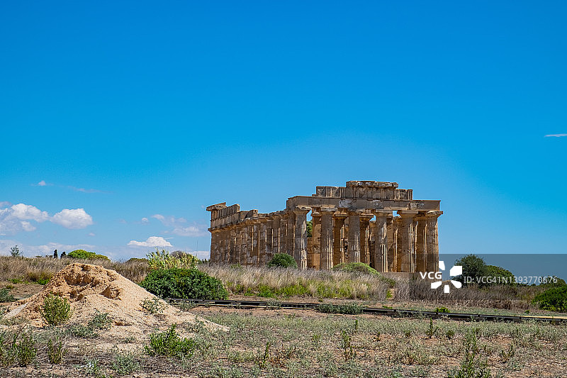 塞利农特神庙图片素材