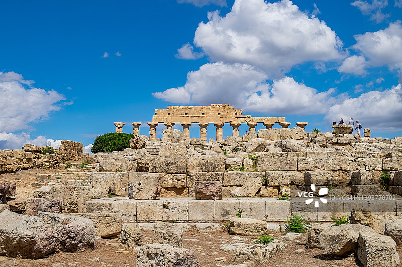 塞利农特神庙图片素材