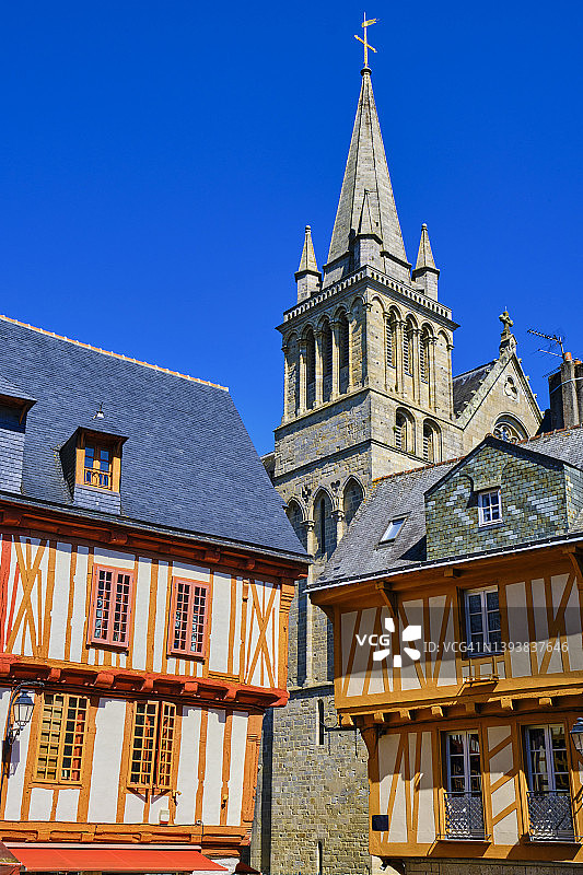 法国莫尔比昂省瓦纳图片素材