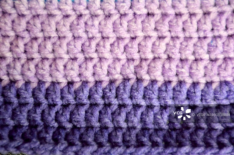 紫色针织地毯图片素材