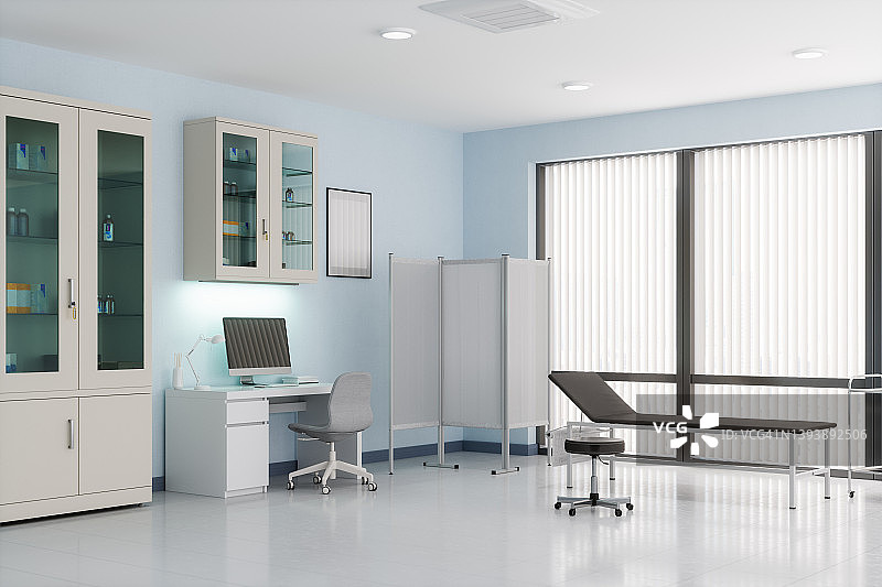 医生办公室里的检查室图片素材