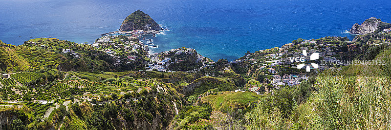 伊斯基亚，圣安杰洛景观图片素材