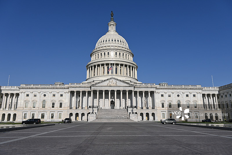 美国国会大厦东侧图片素材